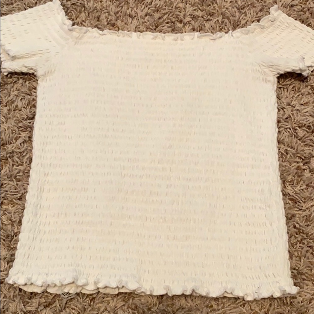 Hollister off the shoulder top